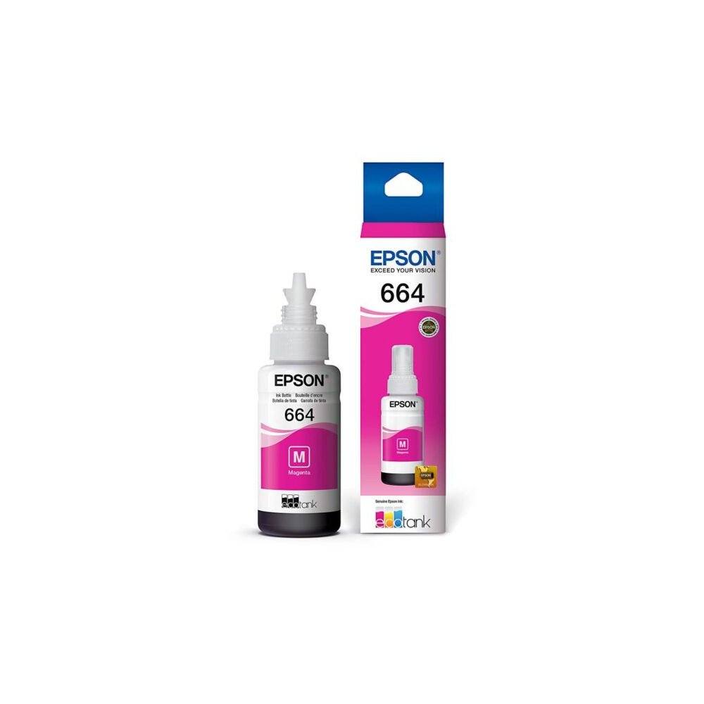 Tinta Original Epson T664320 Magenta 6500 Páginas para Impresoras Epson