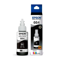 Tinta Original Epson T664120 Negro 4000 Páginas para Impresoras Epson