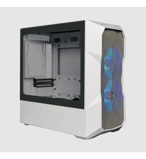 TD300-WGNN-S00 | CASE COOLER MASTER MASTERBOX TD300 MESH BLANCO, ARGB