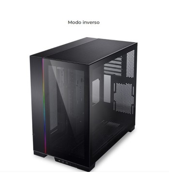 O11DEX | CASE LIAN LI O11 DYNAMIC EVO NEGRO, 2 VIDRIO TEMPLADO