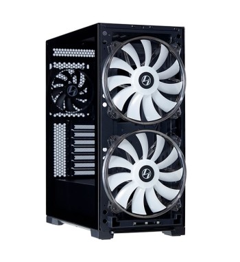 LANCOOL 215| CASE LIAN LI LANCOOL 215, 2 FANS 200MM ARGB, VIDRIO TEMPLADO