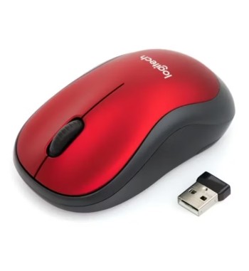 910-003635 | MOUSE LOGITECH M185 INALAMBRICO ROJO