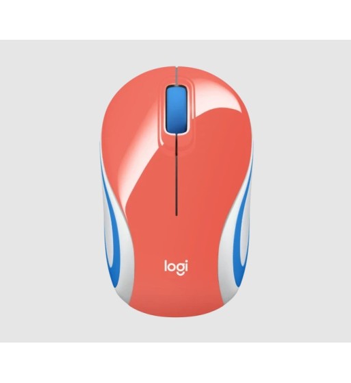 910-005362 | MOUSE LOGITECH M187 MINI INALAMBRICO REFRESH CORAL