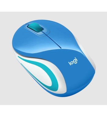 910-005363 | MOUSE LOGITECH M187 MINI INALAMBRICO REFRESH CELESTE