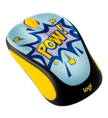 910-006122 | MOUSE LOGITECH M317C INALAMBRICO POW AMARILLO CON NEGRO