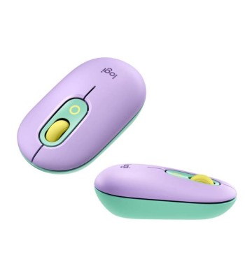 910-006544 | MOUSE LOGITECH POP BLUETOOTH FRESH VIBES LILA/VERDE