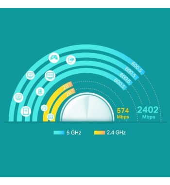 DECO MESH TP-LINK X60 3PACK Wi-Fi 6 AX3000