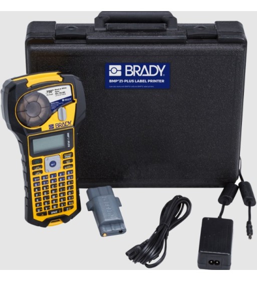 KIT M210: IMPRESORA BRADY M210, MALETÍN, ETIQUETA, BATERÍA Y CARGADOR DE BATERÍA.